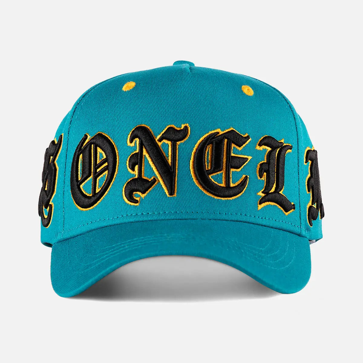 Blue3DEmbroideredBaseballCaps_frontview