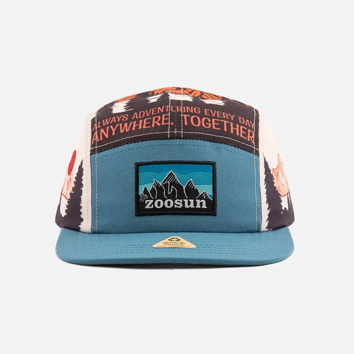 BlueEcorPETLandscapePanelCaps_FrontSide