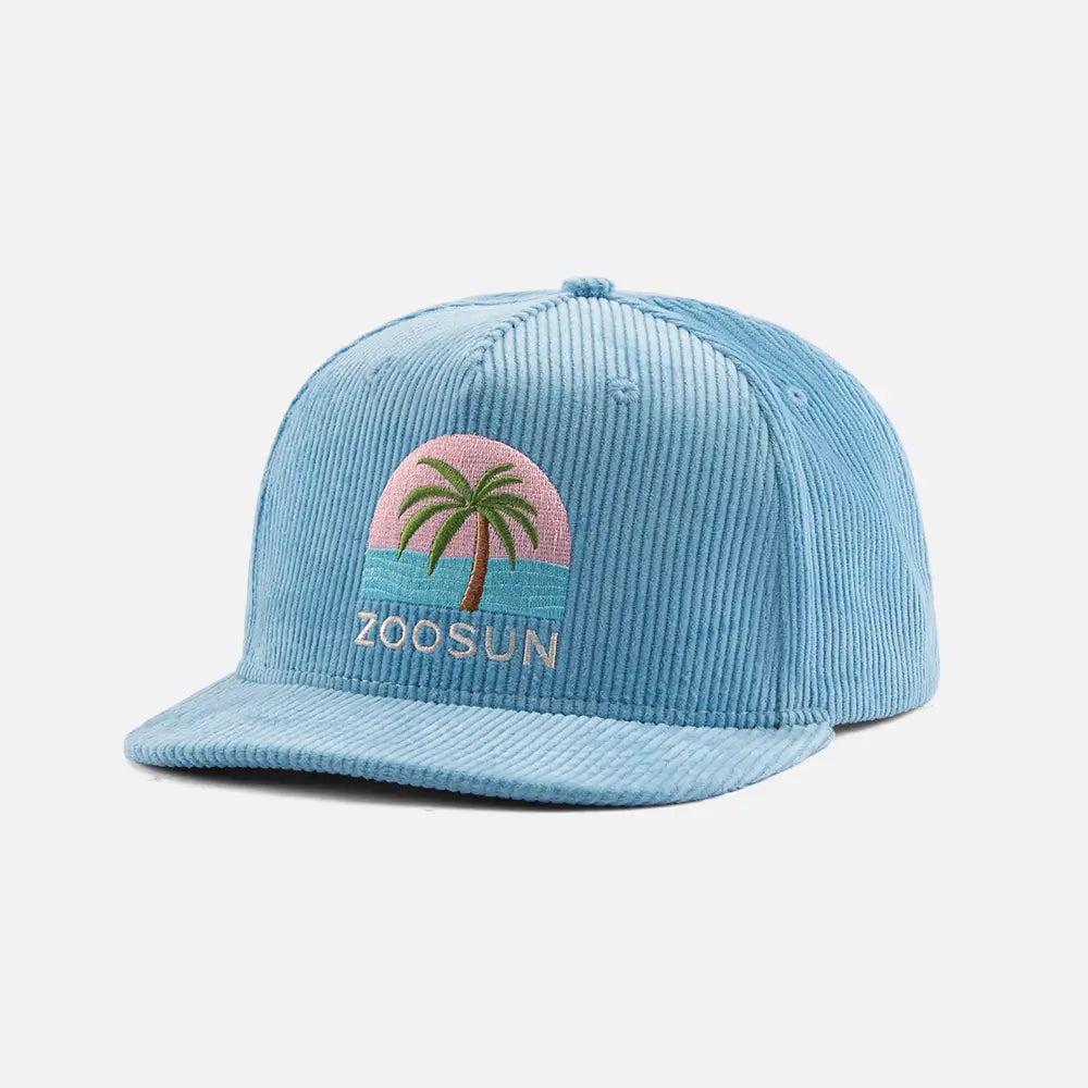 BlueEmbroideredSnapbackCaps