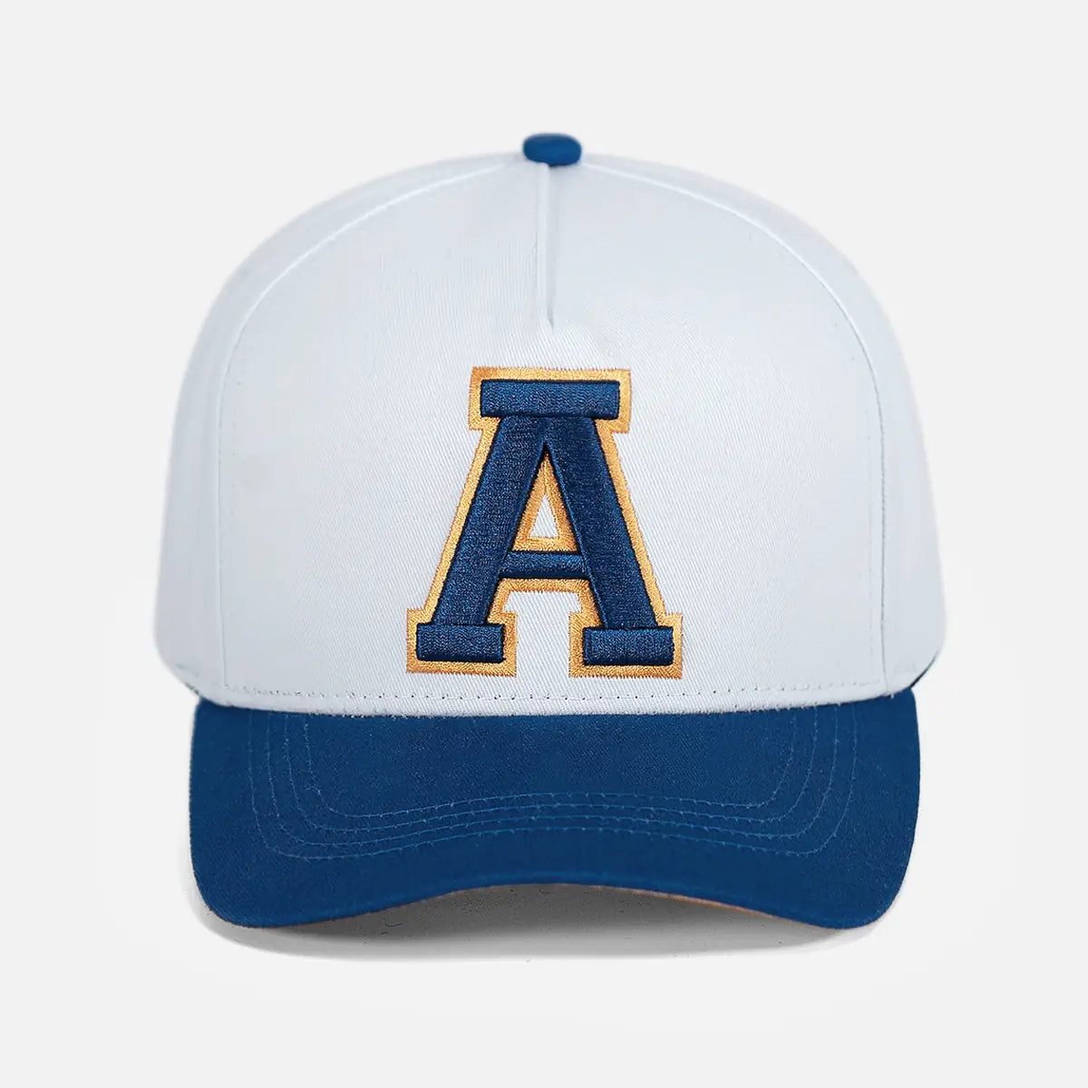 DarkBlueTwo-ToneBaseballCaps_frontview