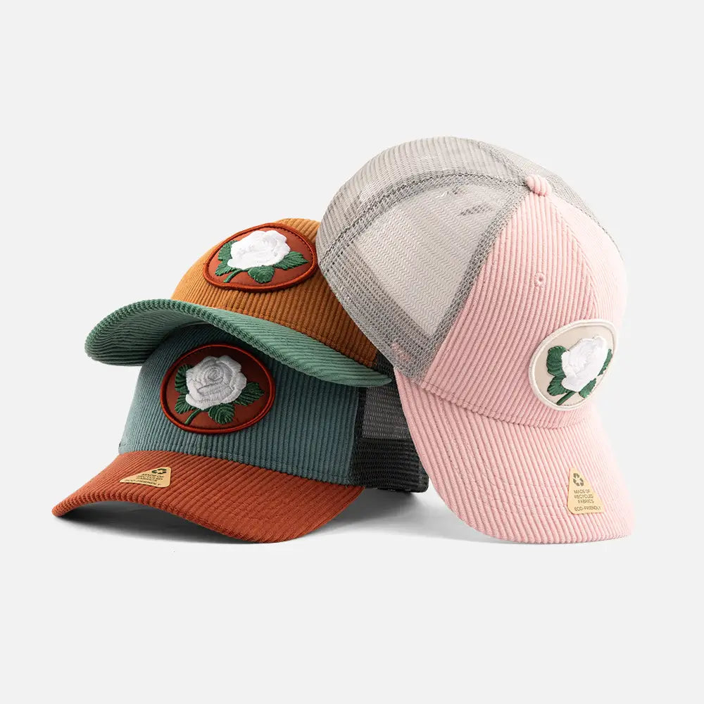 EcorPETRoseTruckerCaps_Combo