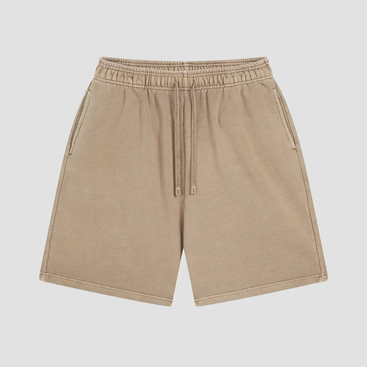 KhakiWashedVintageUnisexShorts