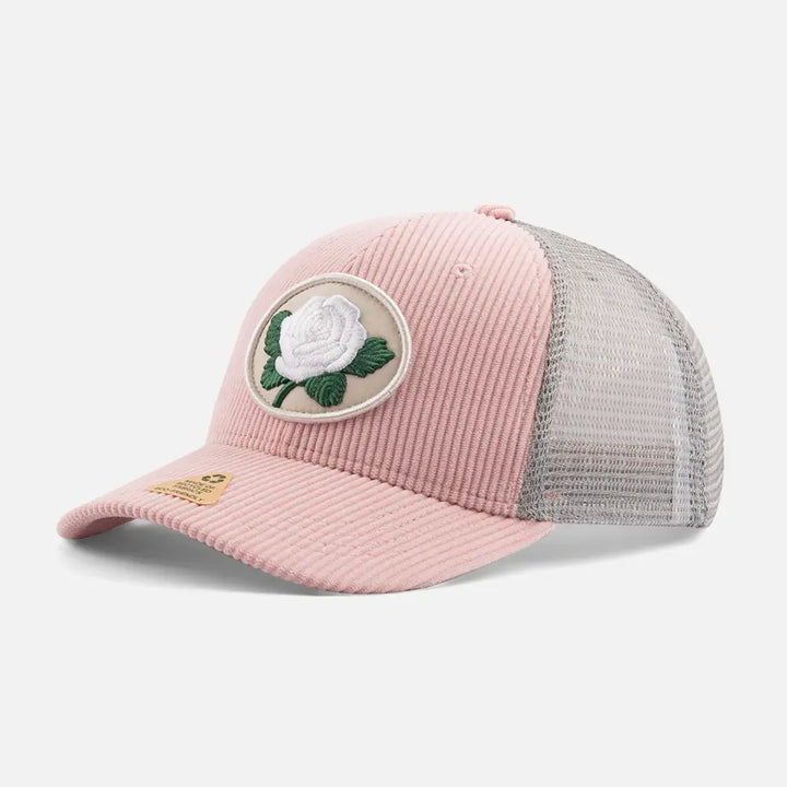 PinkEcorPETRoseTruckerCaps