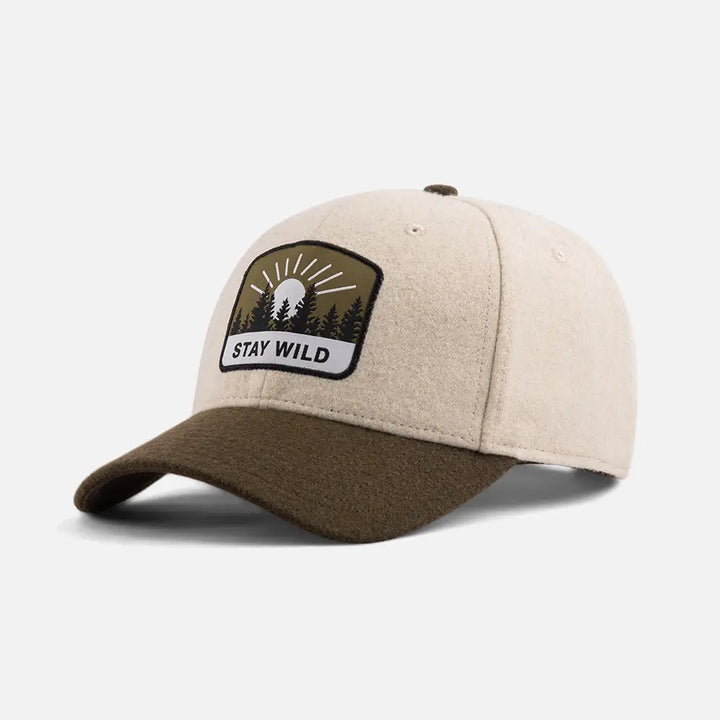 Two-ToneMeltonWoolBaseballCaps_Beige