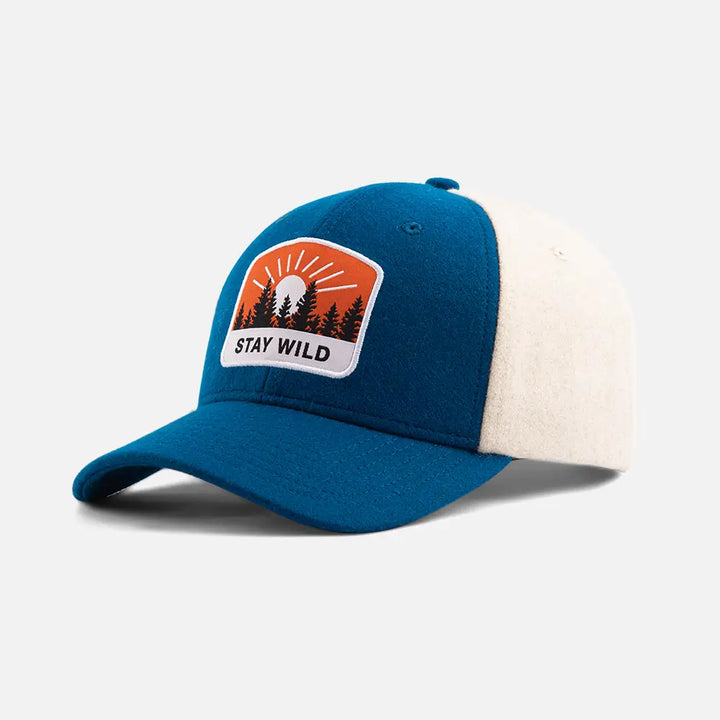 Two-ToneMeltonWoolBaseballCaps_Blue