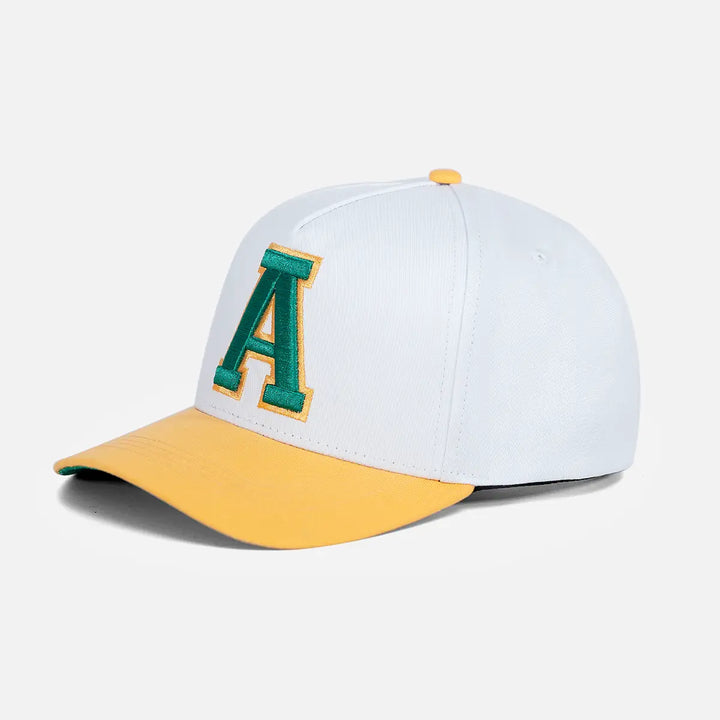 Yellow-whiteTwo-ToneBaseballCaps